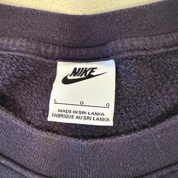 Nike Blue Crewneck Sweatshirt - Picture 2 of 3